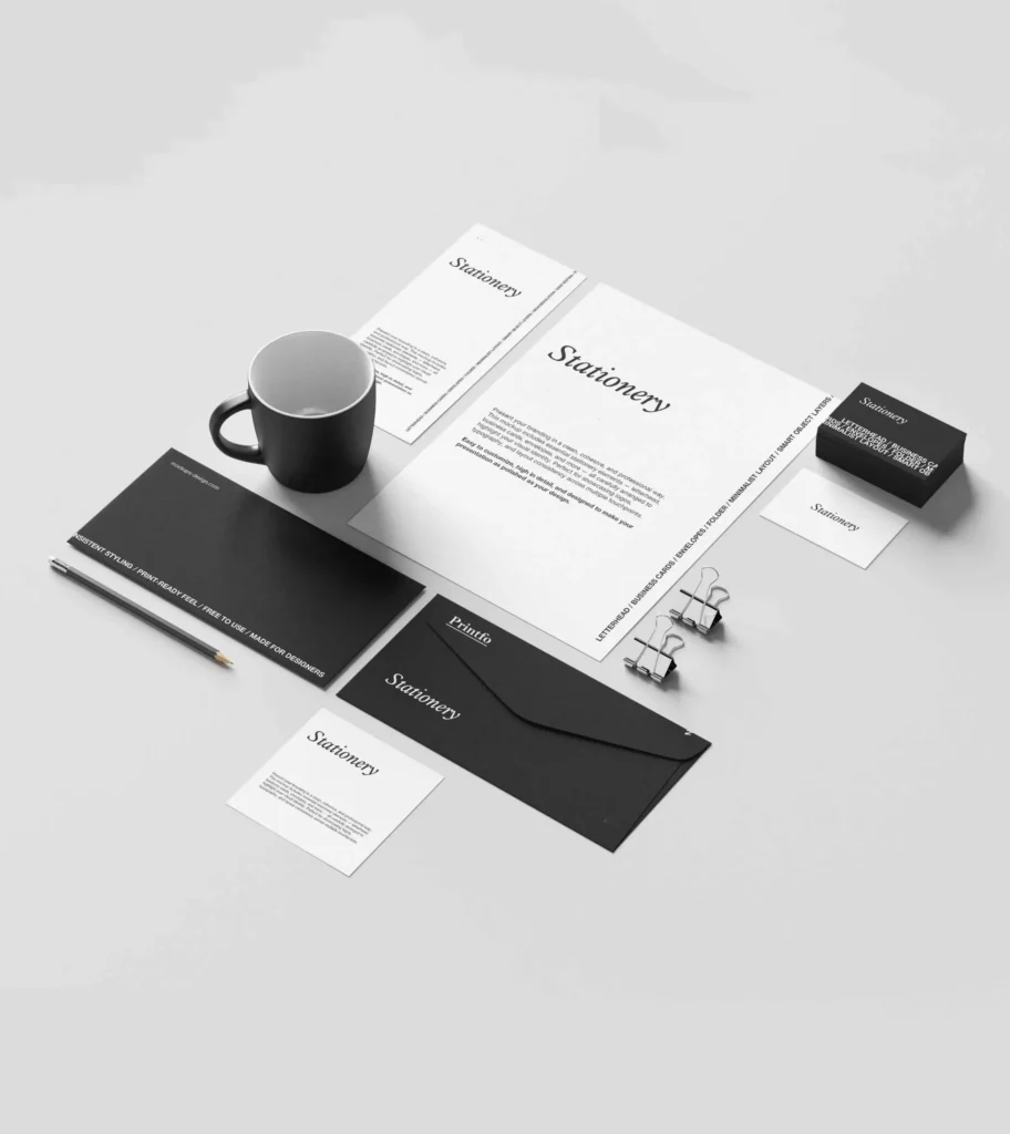 corporate and business material