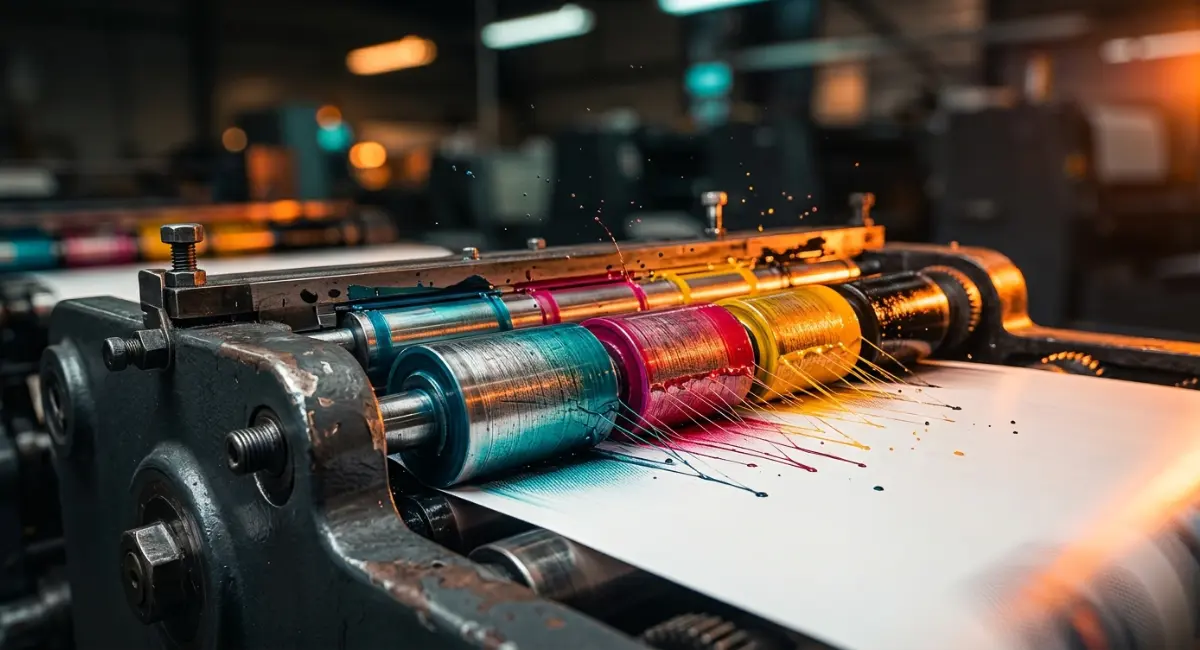 CMYK printing process